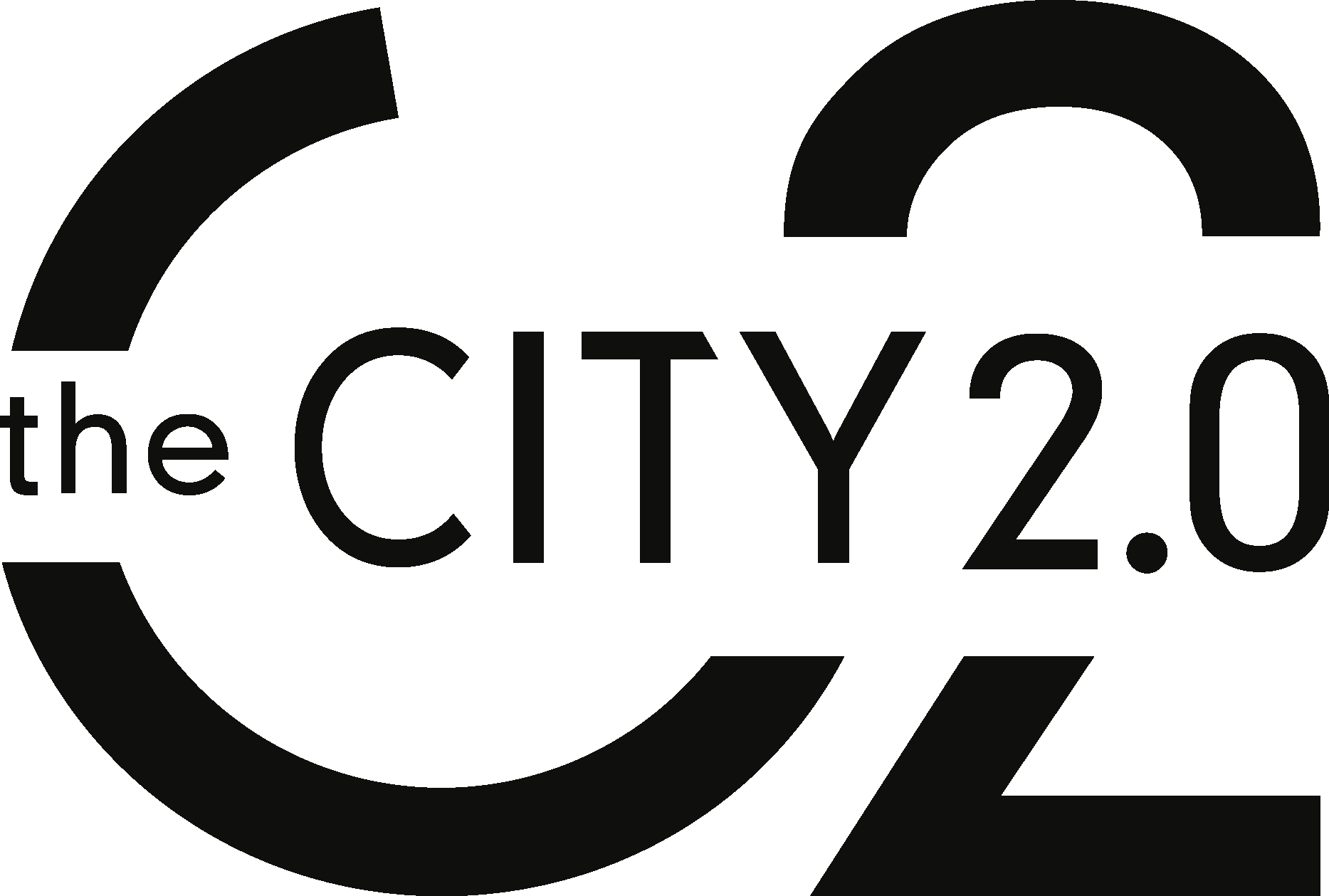 The City 2.0 Black Logo Vector Logo